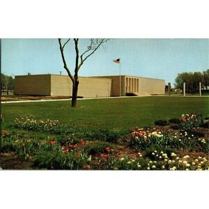 Vintage Eisenhower‎ Museum Postcard